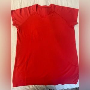 Lululemon swiftly tech short sleeve size 14